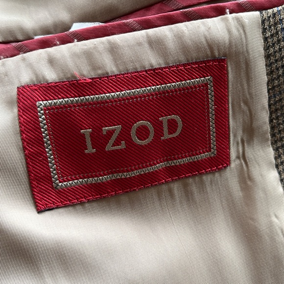 Men’s Brown Plaid Blazer - Picture 4 of 6